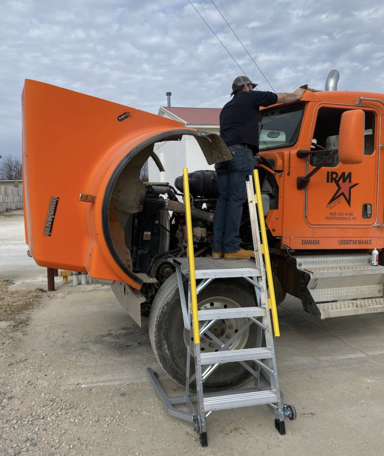 this image shows mobile truck repair in Stuart, FL